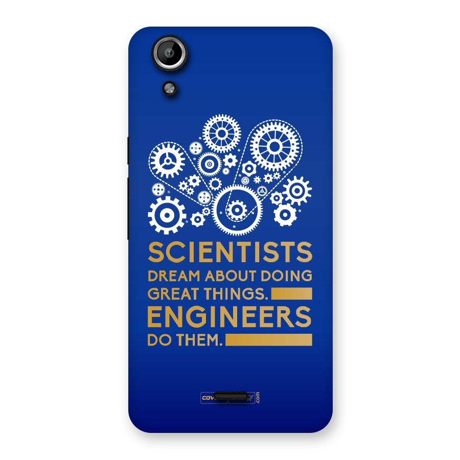 Engineer Back Case for Micromax Canvas Selfie Lens Q345