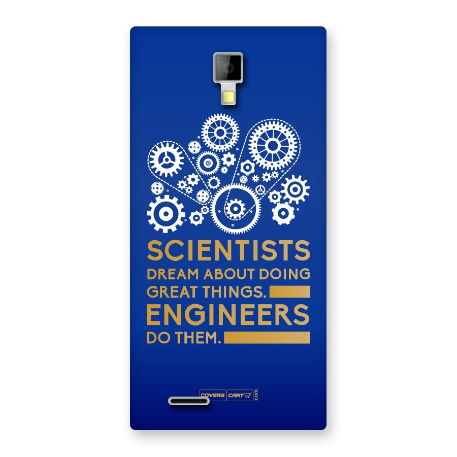 Engineer Back Case for Micromax Canvas Xpress A99