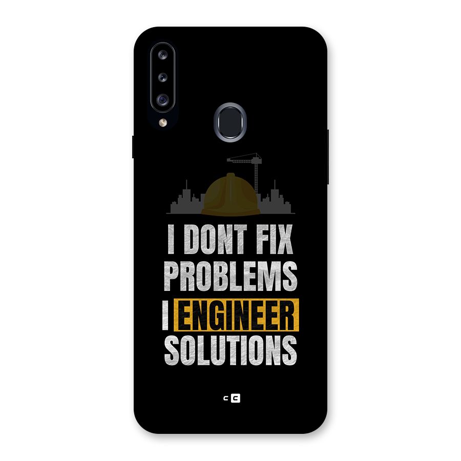 Engineer Solutions Back Case for Galaxy A20s