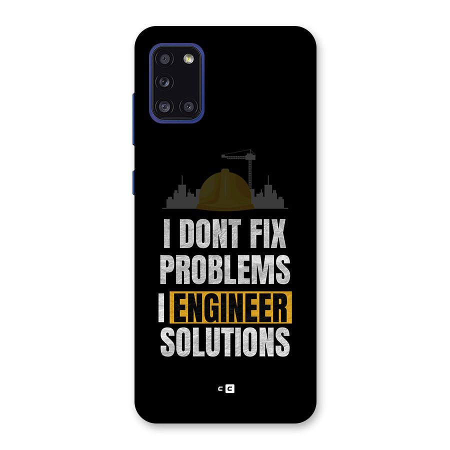 Engineer Solutions Back Case for Galaxy A31