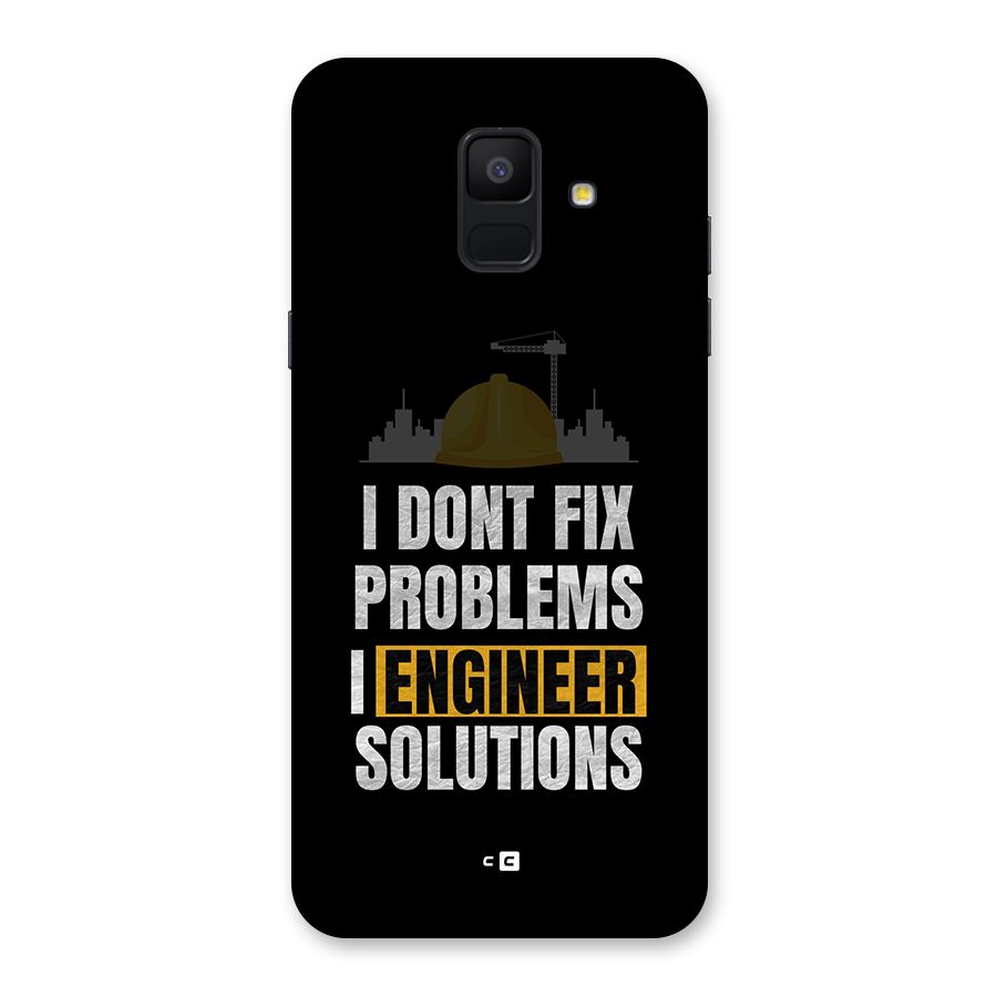 Engineer Solutions Back Case for Galaxy A6 (2018)