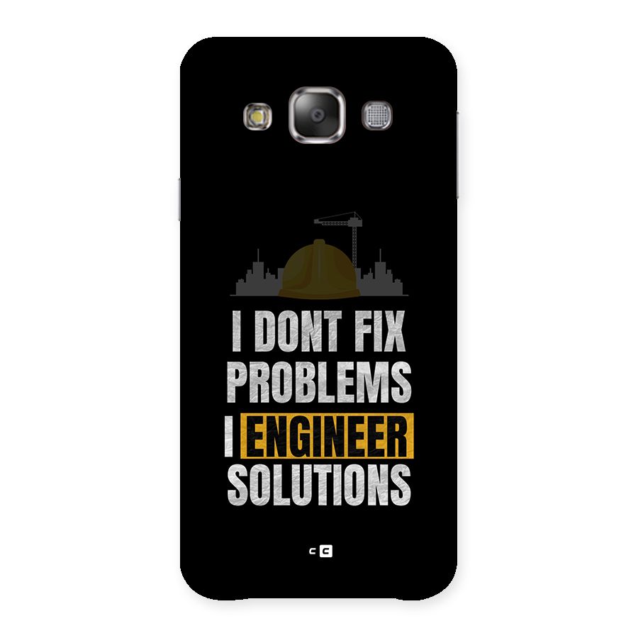 Engineer Solutions Back Case for Galaxy E7