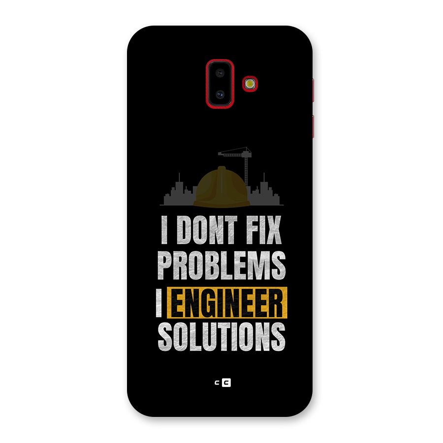 Engineer Solutions Back Case for Galaxy J6 Plus