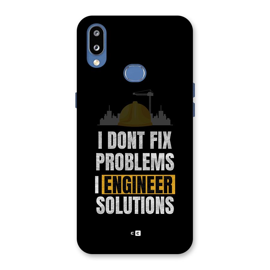 Engineer Solutions Back Case for Galaxy M01s