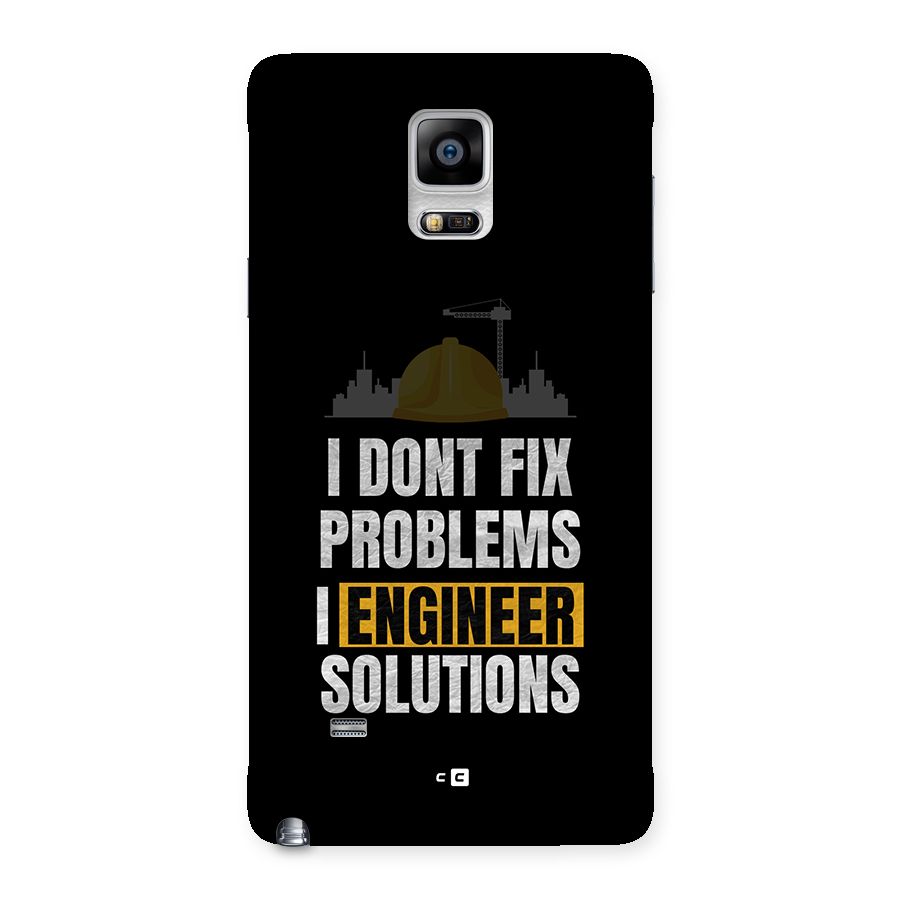 Engineer Solutions Back Case for Galaxy Note 4