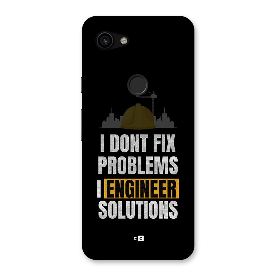 Engineer Solutions Back Case for Google Pixel 3a