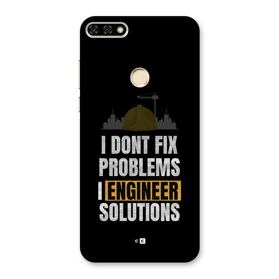 Engineer Solutions Back Case for Honor 7A