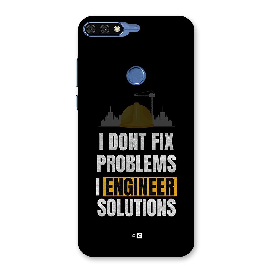 Engineer Solutions Back Case for Honor 7C