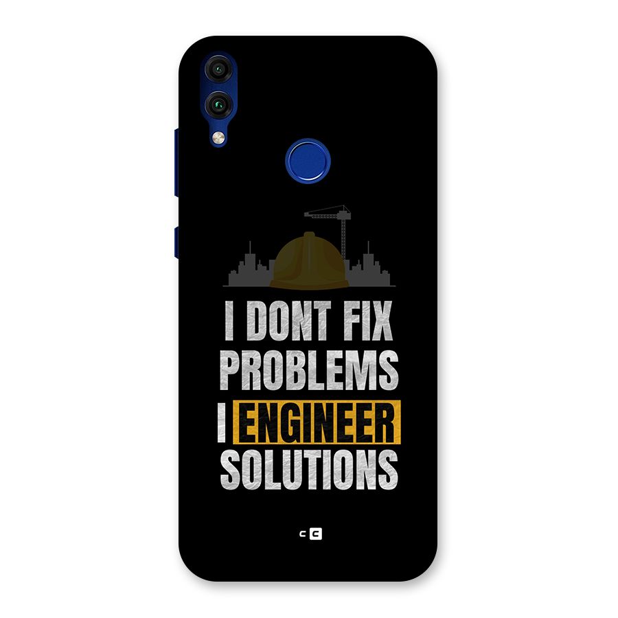 Engineer Solutions Back Case for Honor 8C