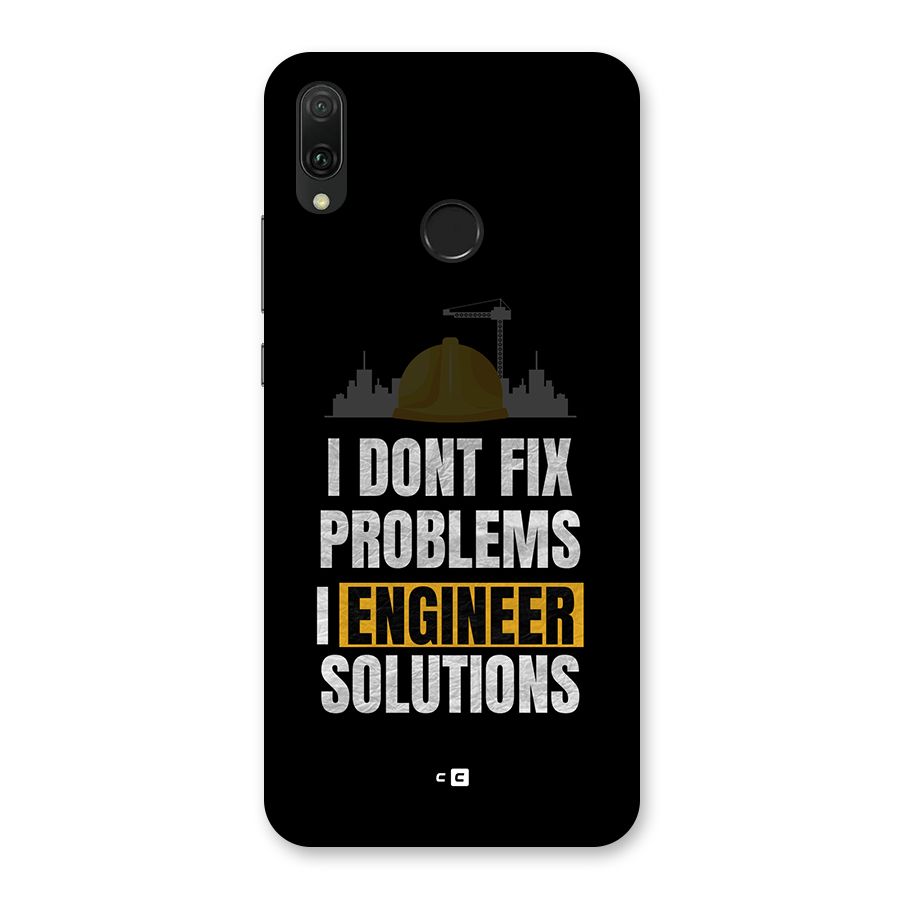 Engineer Solutions Back Case for Huawei Y9 (2019)