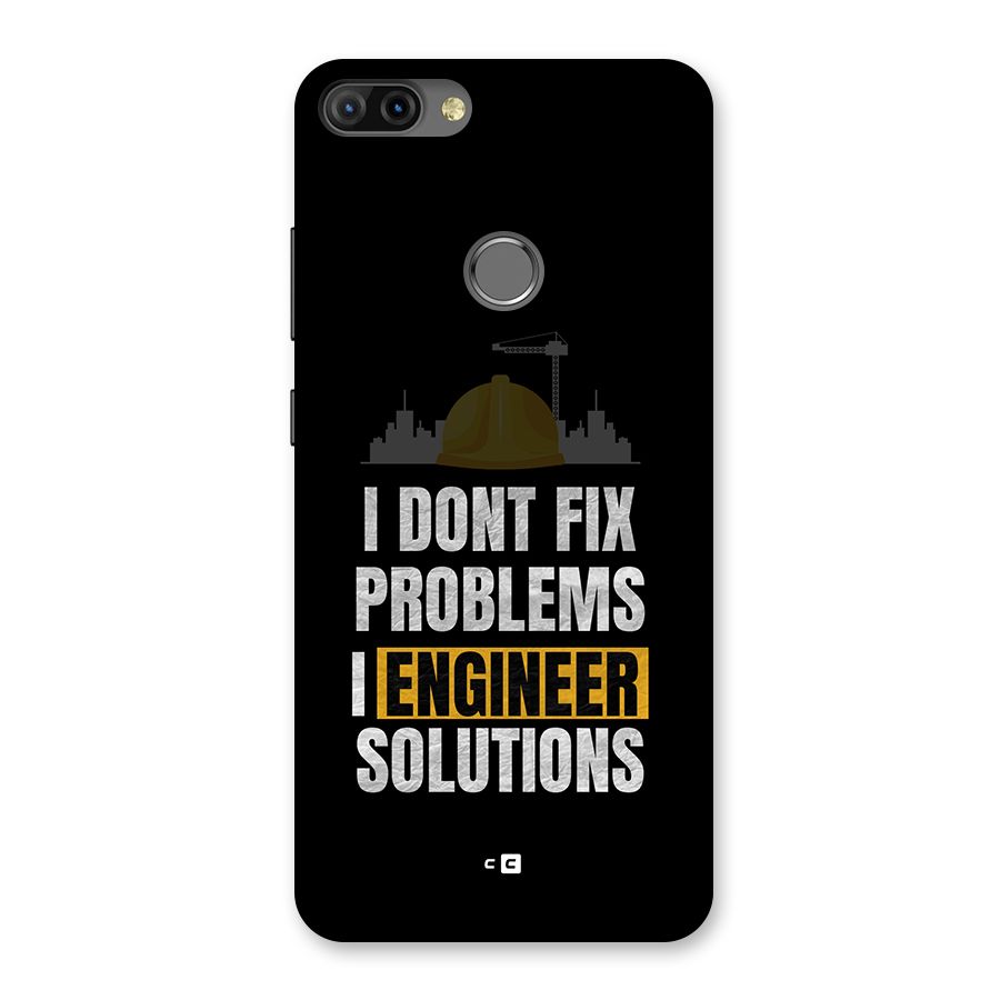 Engineer Solutions Back Case for Infinix Hot 6 Pro