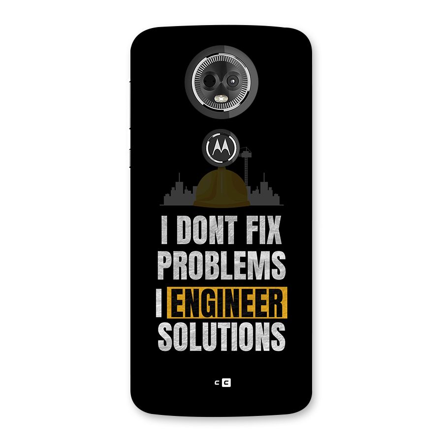 Engineer Solutions Back Case for Moto E5 Plus