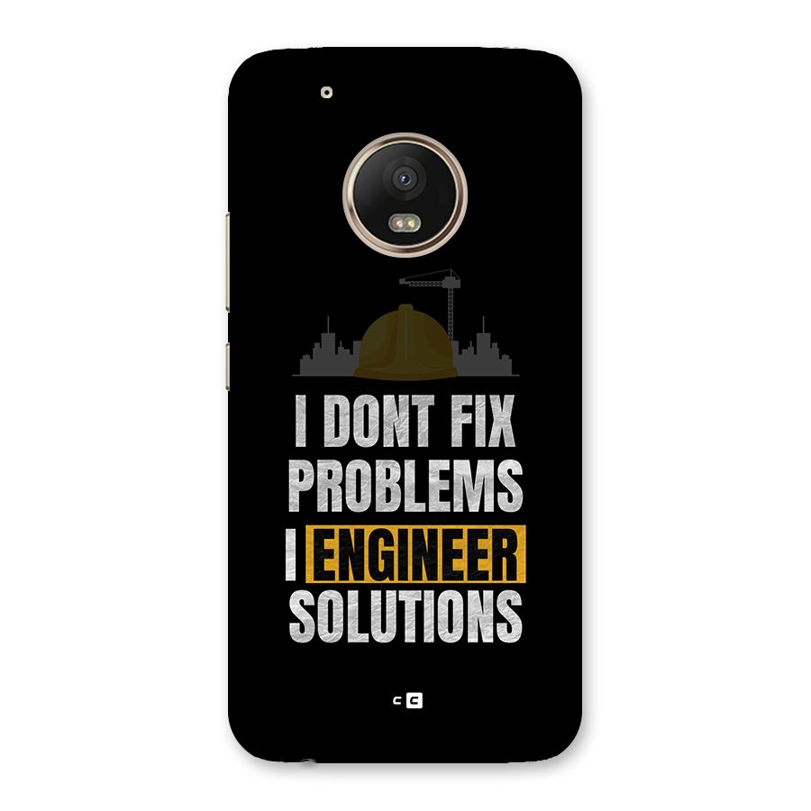Engineer Solutions Back Case for Moto G5 Plus