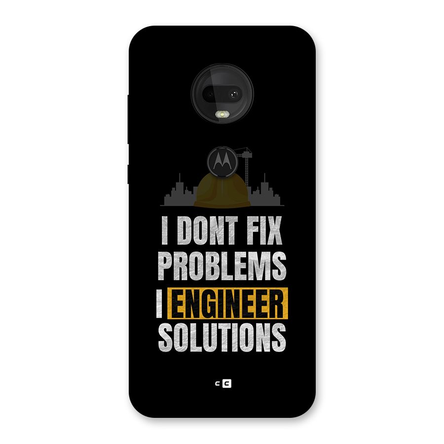Engineer Solutions Back Case for Moto G7