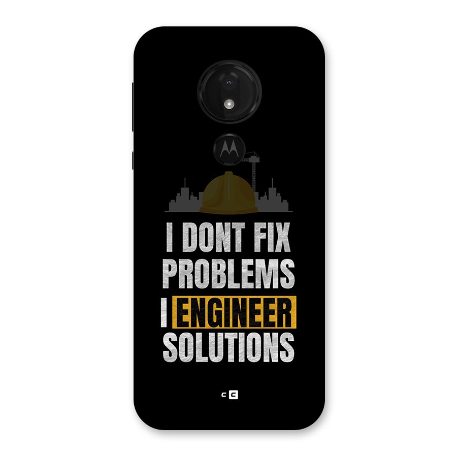 Engineer Solutions Back Case for Moto G7 Power