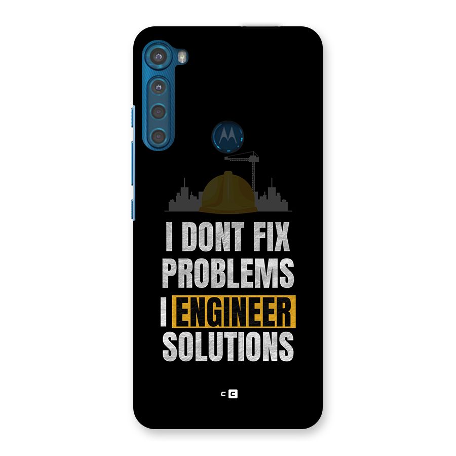 Engineer Solutions Back Case for Motorola One Fusion Plus