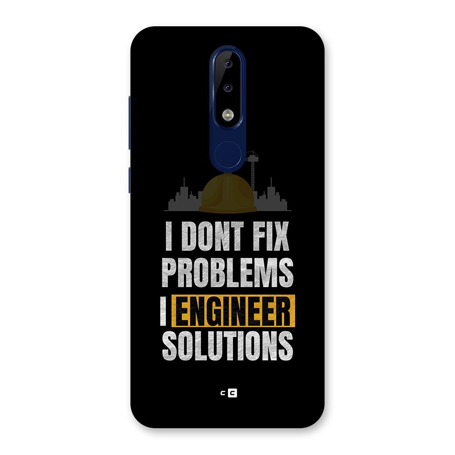 Engineer Solutions Back Case for Nokia 5.1 Plus