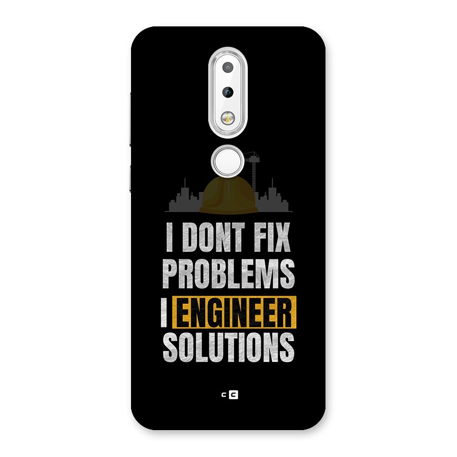Engineer Solutions Back Case for Nokia 6.1 Plus