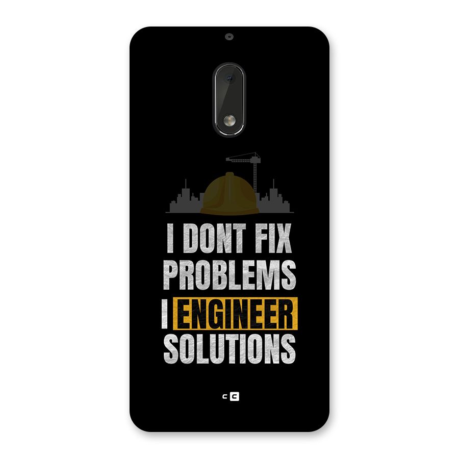 Engineer Solutions Back Case for Nokia 6