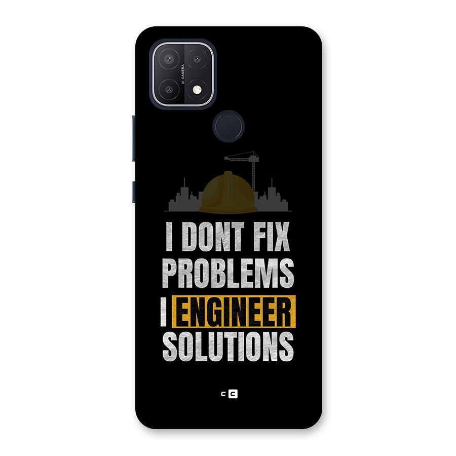 Engineer Solutions Back Case for Oppo A15