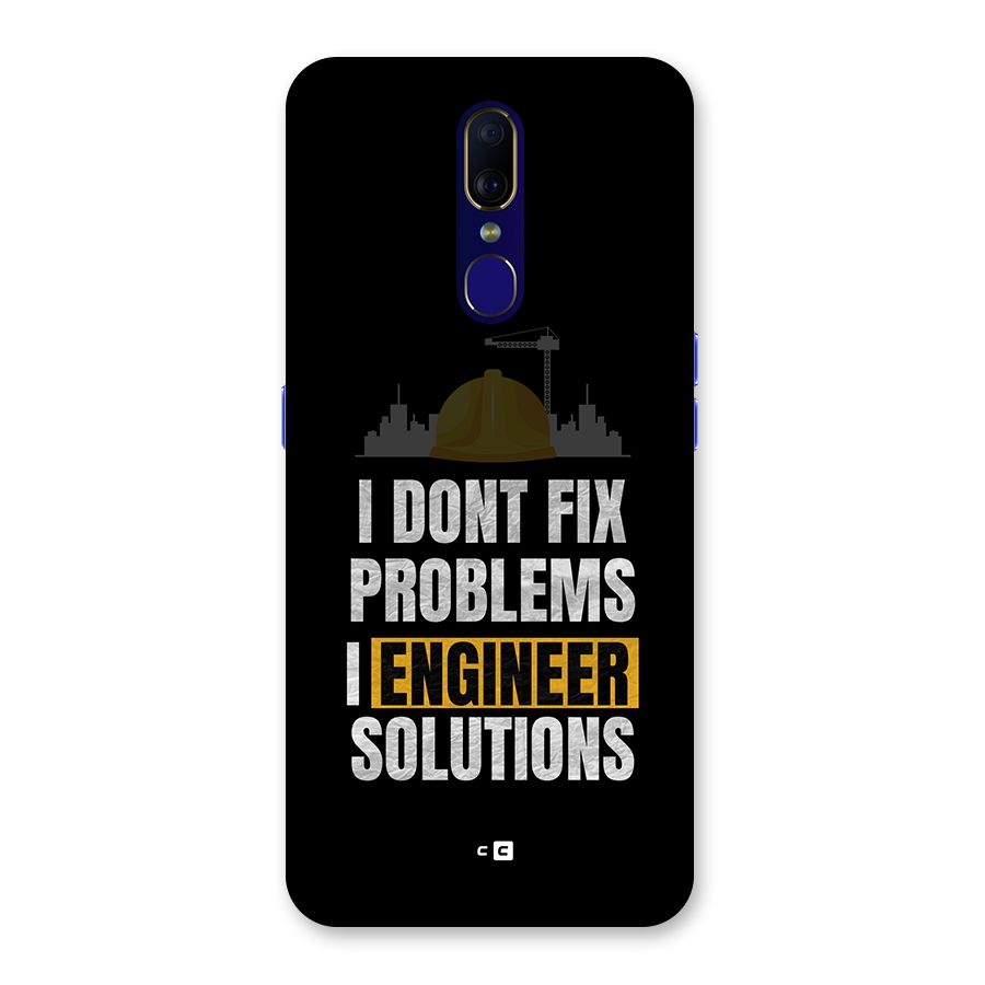 Engineer Solutions Back Case for Oppo F11