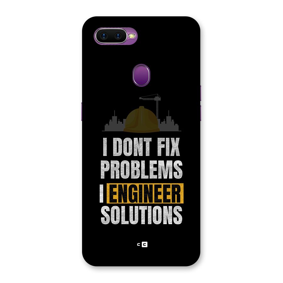 Engineer Solutions Back Case for Oppo F9