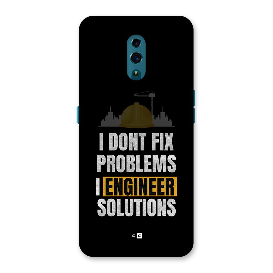 Engineer Solutions Back Case for Oppo Reno