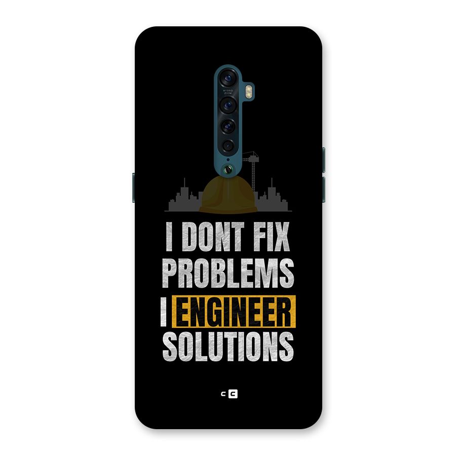 Engineer Solutions Back Case for Oppo Reno2