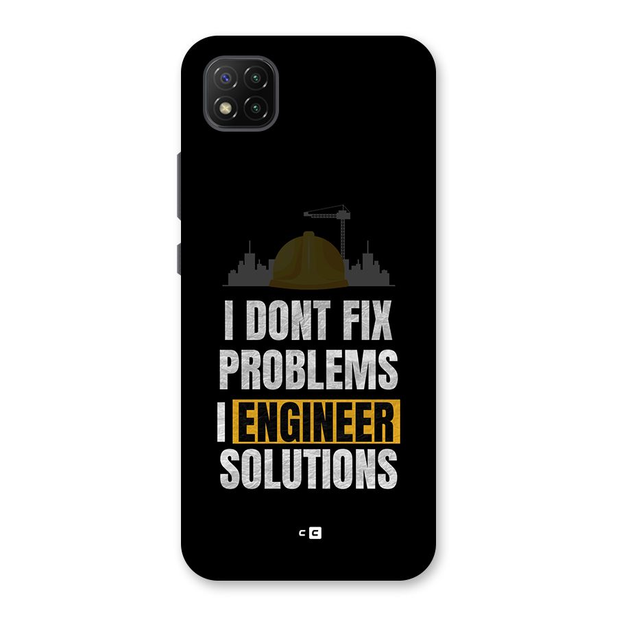 Engineer Solutions Back Case for Poco C3