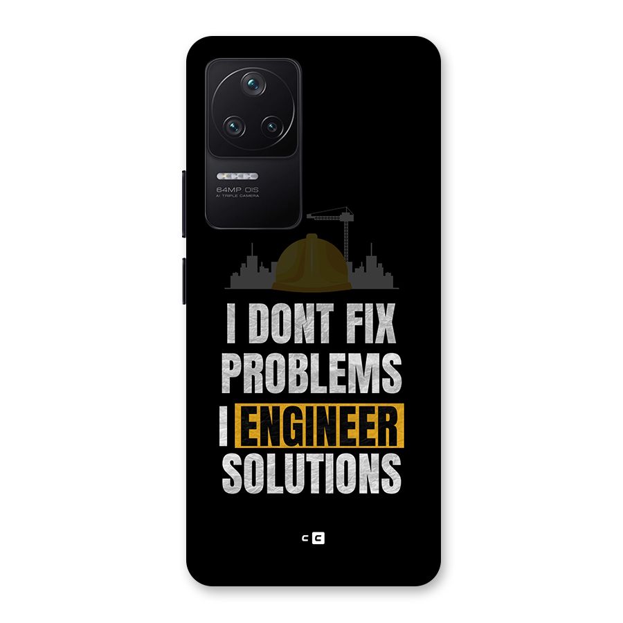Engineer Solutions Back Case for Poco F4 5G