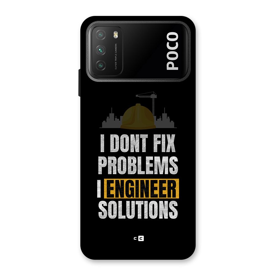 Engineer Solutions Back Case for Poco M3
