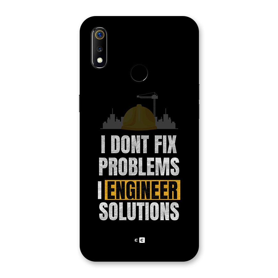 Engineer Solutions Back Case for Realme 3
