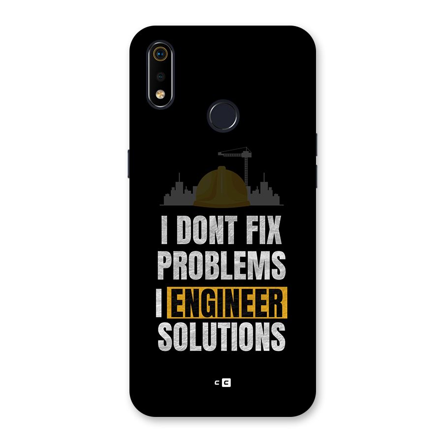 Engineer Solutions Back Case for Realme 3i