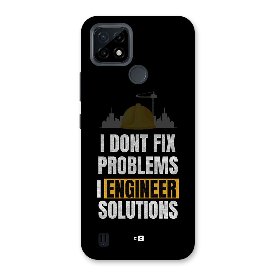 Engineer Solutions Back Case for Realme C21