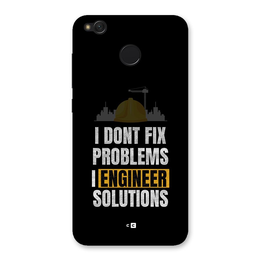 Engineer Solutions Back Case for Redmi 4