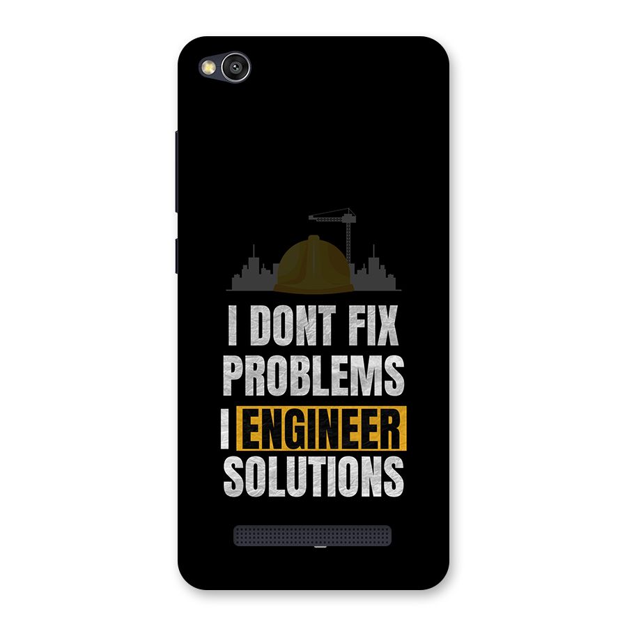 Engineer Solutions Back Case for Redmi 4A