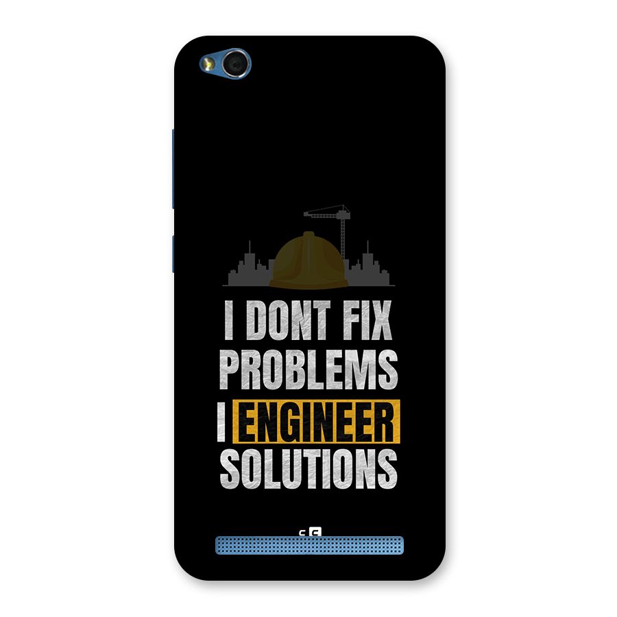 Engineer Solutions Back Case for Redmi 5A