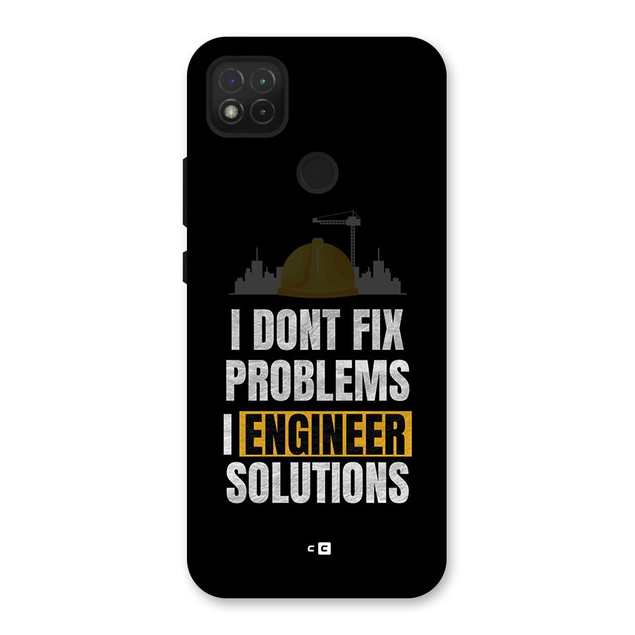 Engineer Solutions Back Case for Redmi 9