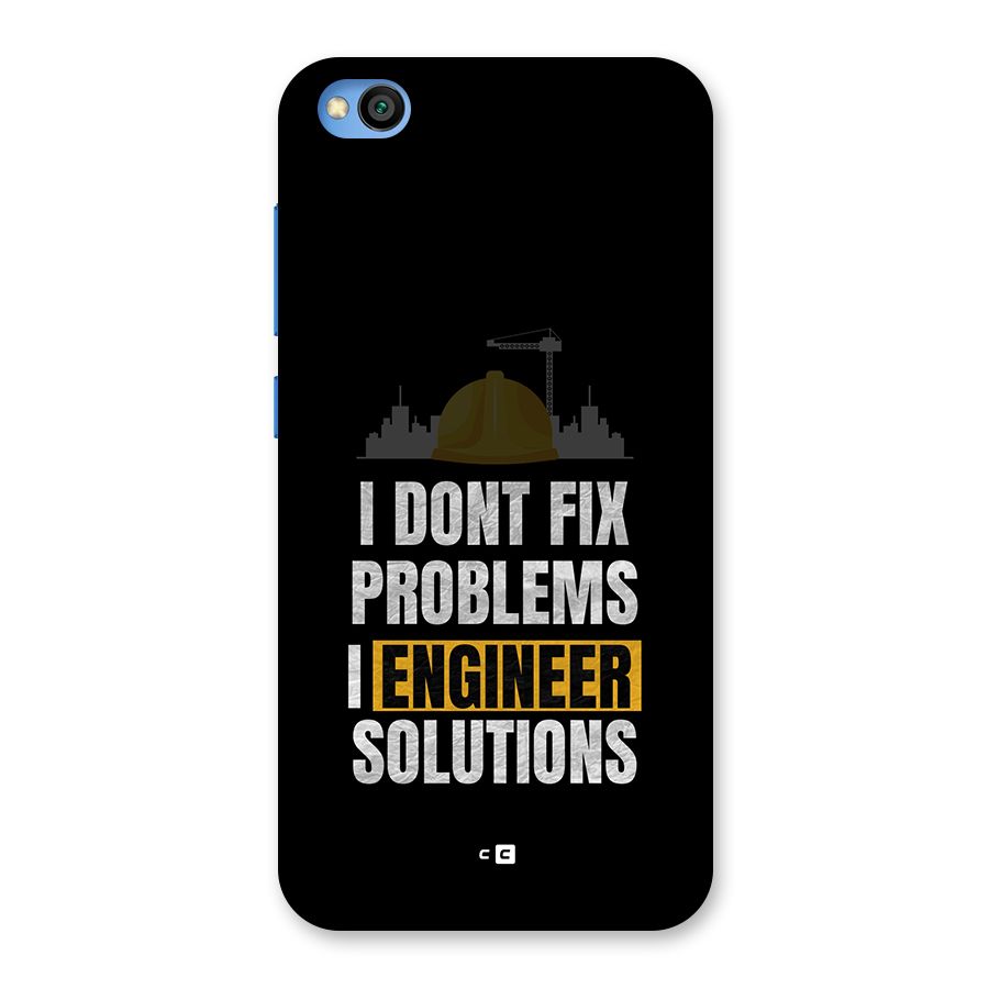 Engineer Solutions Back Case for Redmi Go