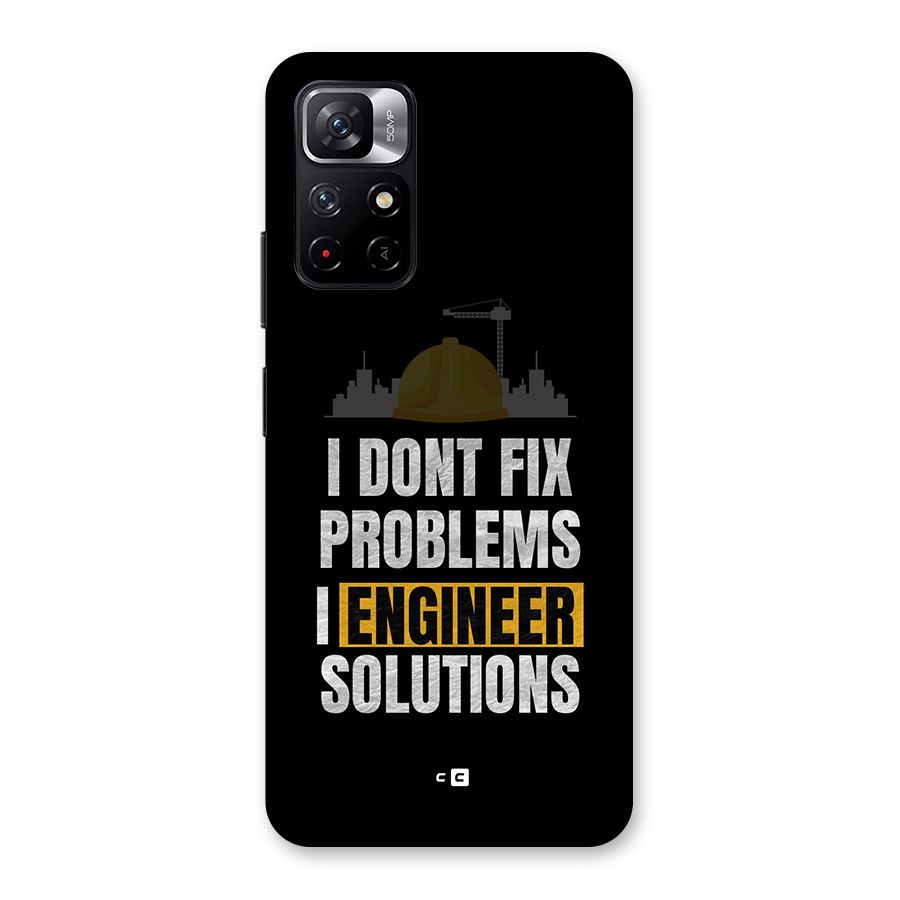 Engineer Solutions Back Case for Redmi Note 11T 5G