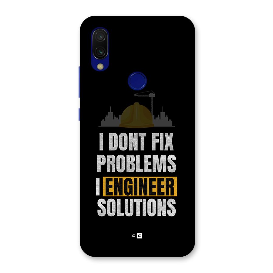 Engineer Solutions Back Case for Redmi Y3