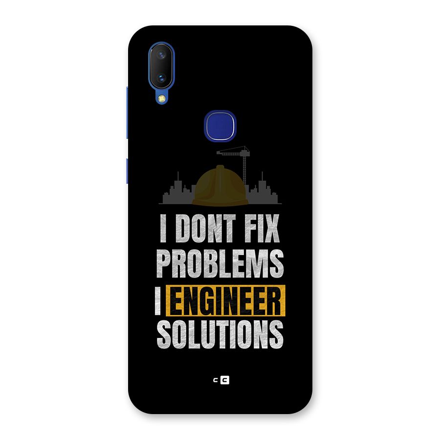 Engineer Solutions Back Case for Vivo V11