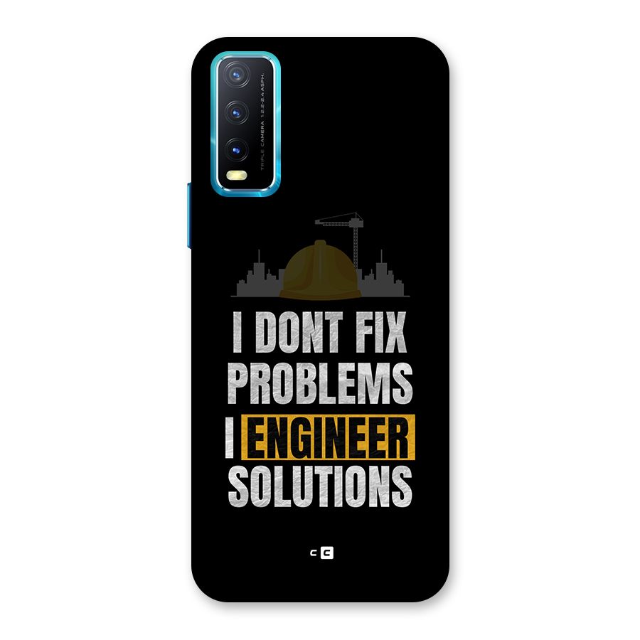 Engineer Solutions Back Case for Vivo Y20G