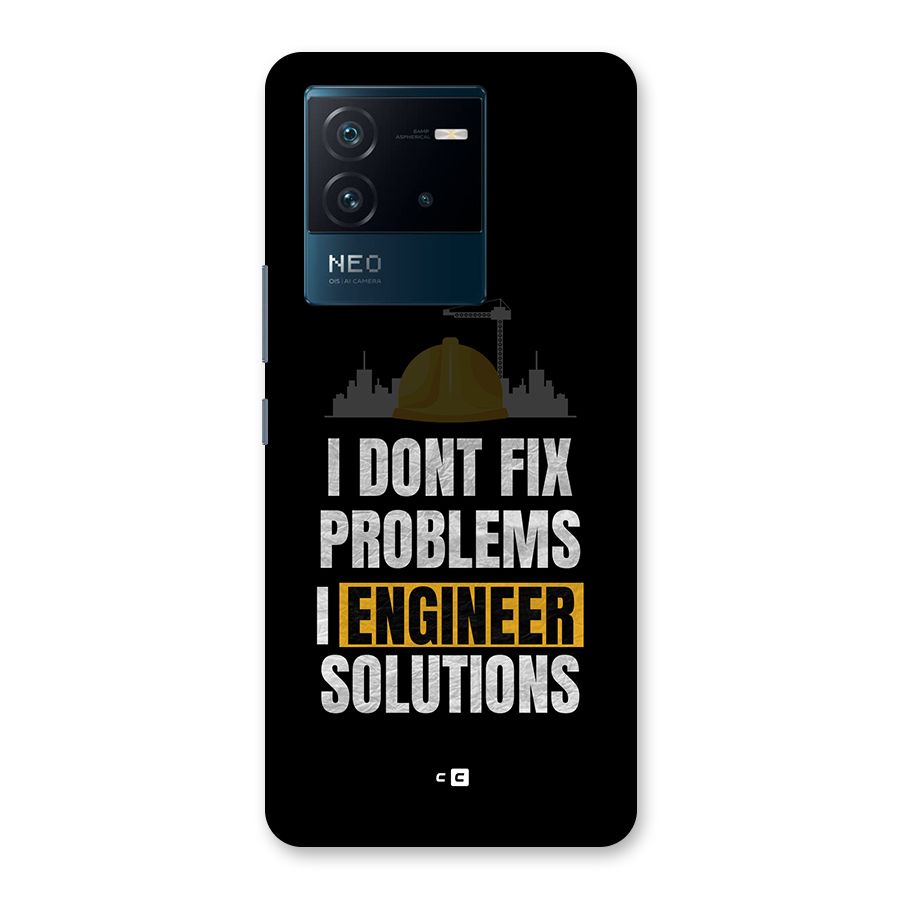 Engineer Solutions Back Case for Vivo iQOO Neo 6 5G