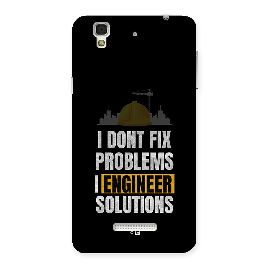 Engineer Solutions Back Case for YU Yureka Plus