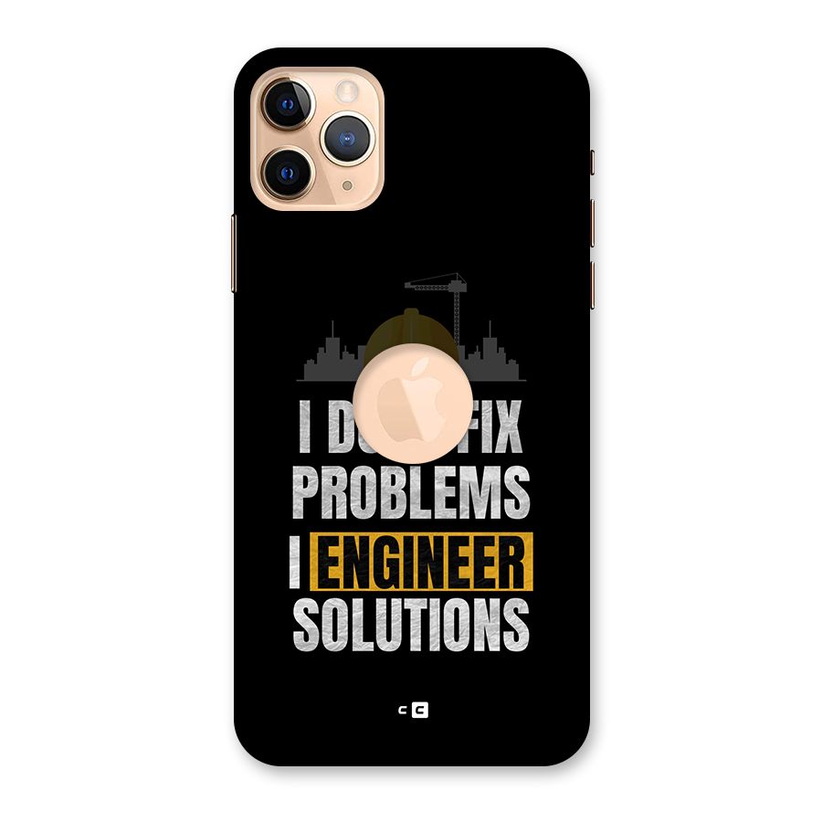 Engineer Solutions Back Case for iPhone 11 Pro Max Logo Cut