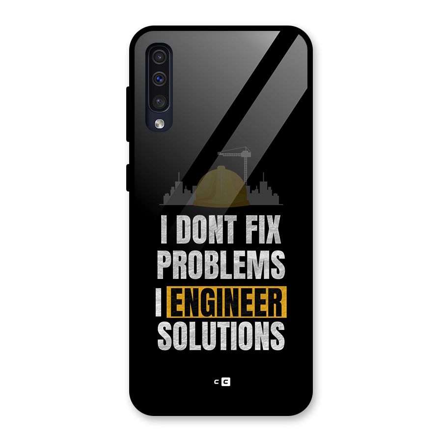 Engineer Solutions Glass Back Case for Galaxy A30s