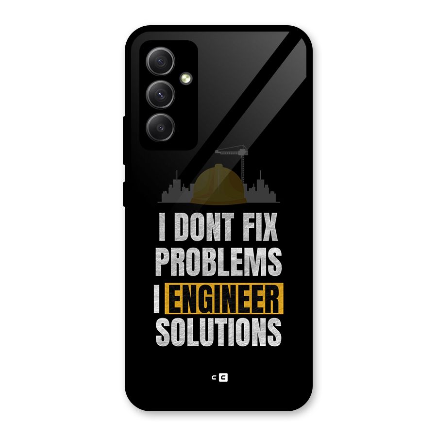 Engineer Solutions Glass Back Case for Galaxy A34