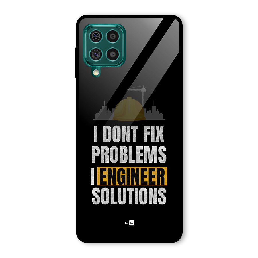 Engineer Solutions Glass Back Case for Galaxy F62