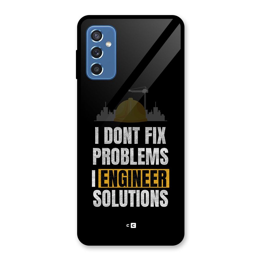 Engineer Solutions Glass Back Case for Galaxy M52 5G